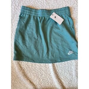 Nike Girls Size XL Teal Green Jersey Skirt